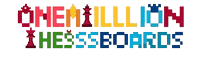 One Million Chessboards Logo